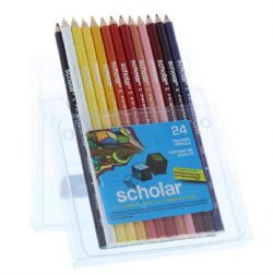 PRISMACOLOR - 24 CRAYONS DE COULEUR SCHOLAR